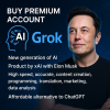 اکانت پریمیوم Grok