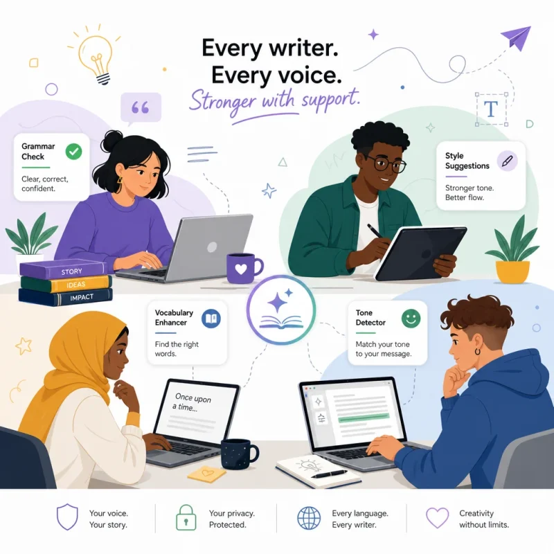 Grammarly برای نویسندگان غیر انگلیسی زبان
