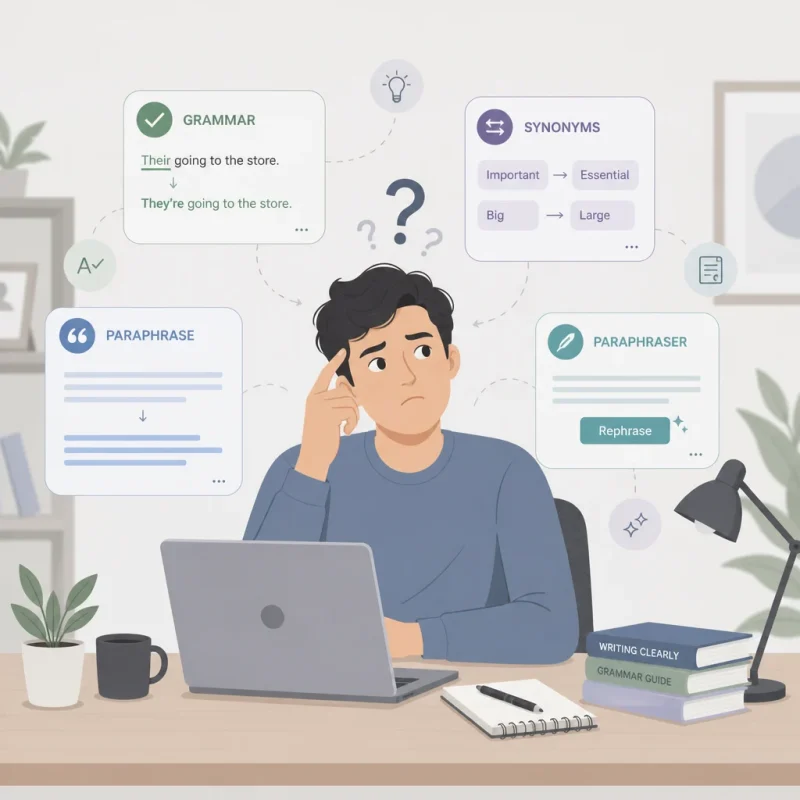 اشتباهات رایج هنگام استفاده از QuillBot