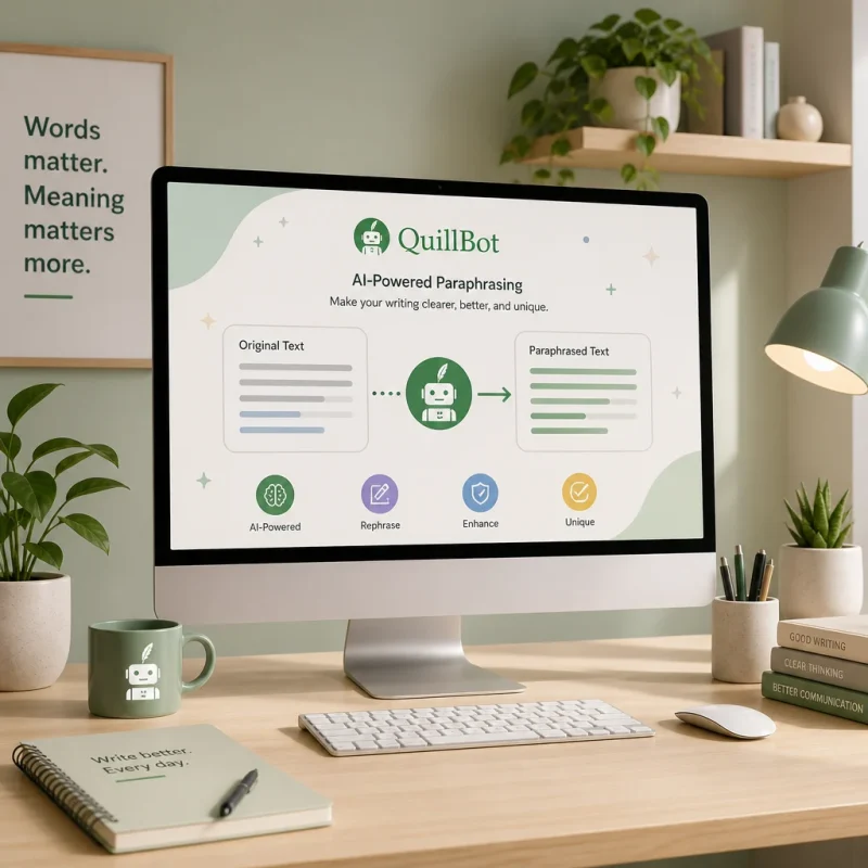 چگونه با QuillBot متن انگلیسی را بازنویسی کنیم؟