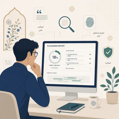 چگونه نتیجه Turnitin را تفسیر کنیم؟